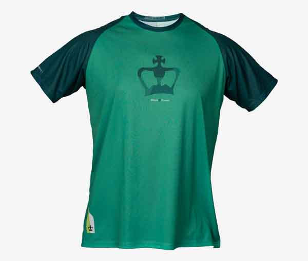 Camiseta de pádel hombre Black Crown Ashica verde - BlackCrown
