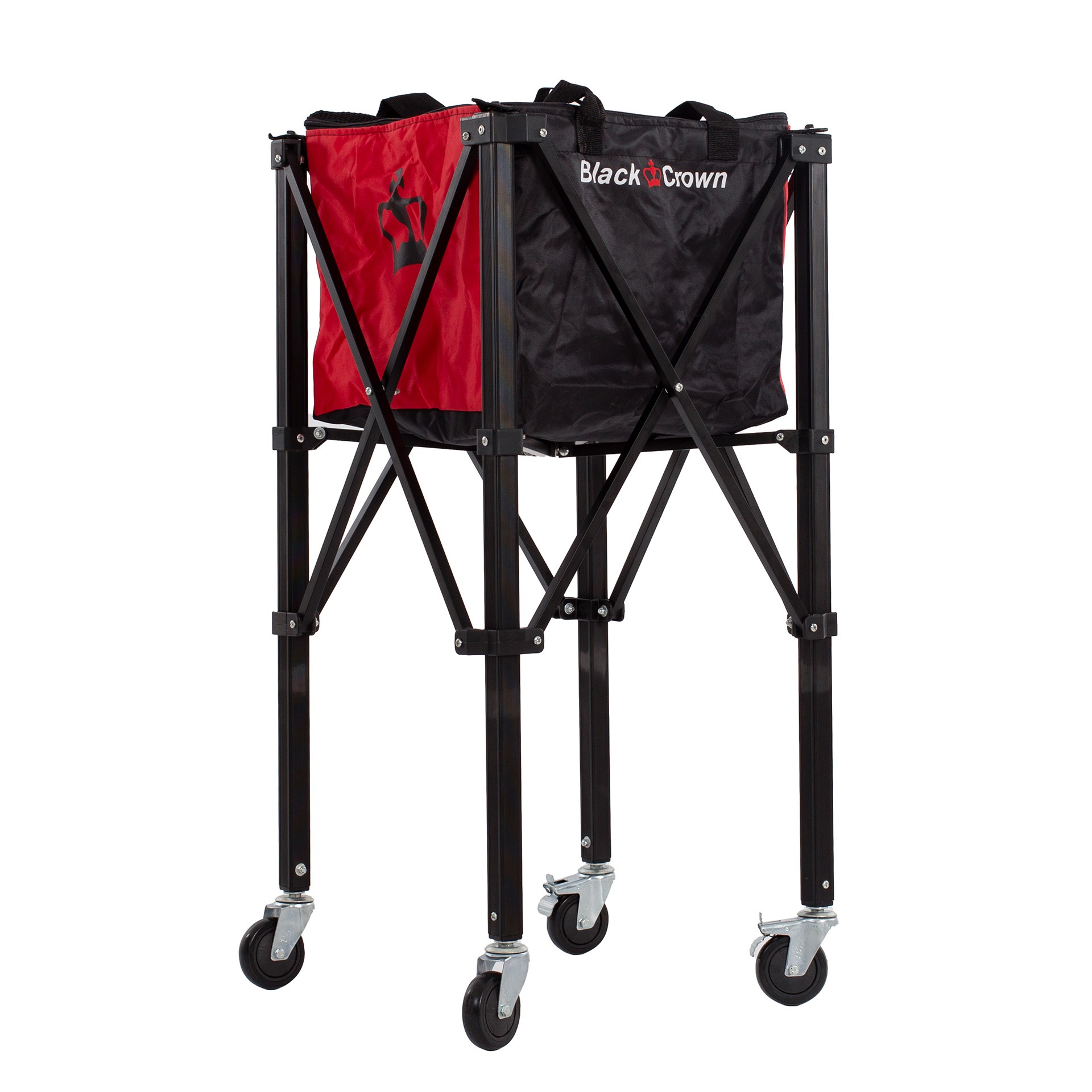 Cesto Pelotas Black Crown Bicolor