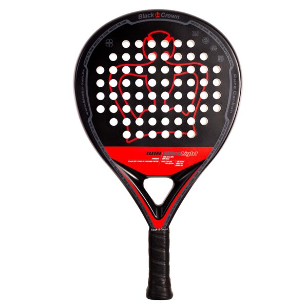 Pala Pádel Black Crown Win Ultralight