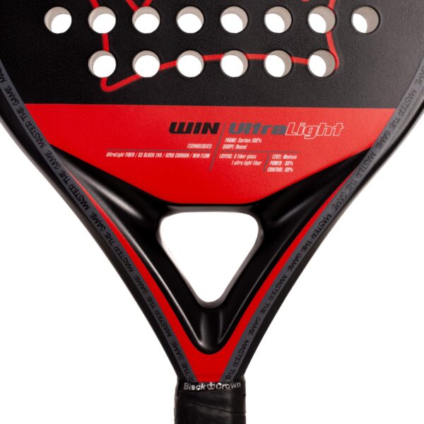 Pala Pádel Black Crown Win Ultralight - Imagen 6