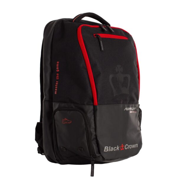 Mochila Black Crown Raptor Red - Imagen 5