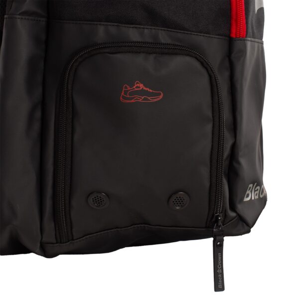 Mochila Black Crown Raptor Red - Imagen 9