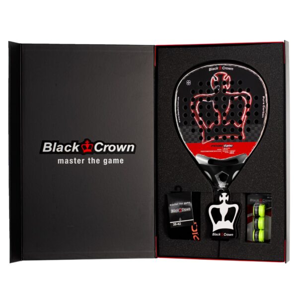 Pala Pádel Black Crown Piton Epic - Imagen 5