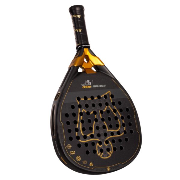 Pala Pádel Black Crown Patron Gold - Imagen 3