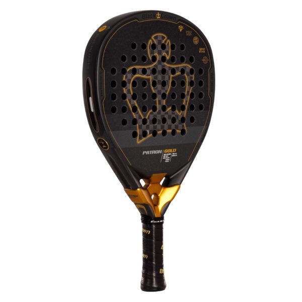 Pala Pádel Black Crown Patron Gold - Imagen 7