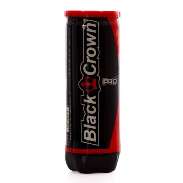 Bote 3 Pelotas Pádel Black Crown Pro - Imagen 2