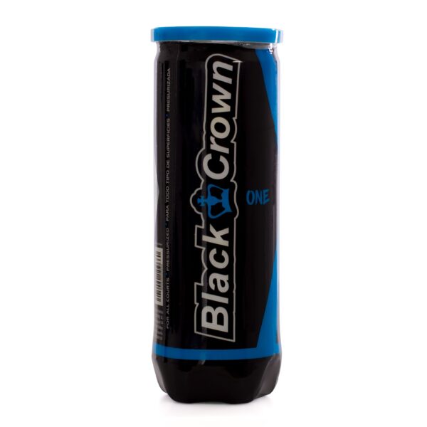 Caja 24 Botes De 3 Pelotas Padel Black Crown One - Imagen 3
