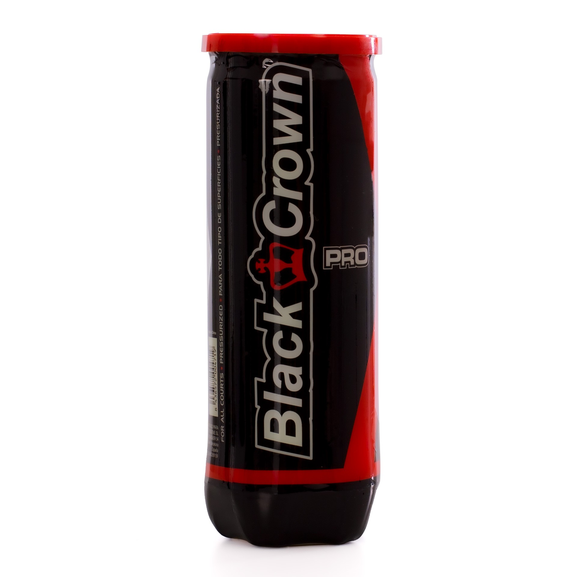 Caja 24 Botes De 3 Pelotas Padel Black Crown Pro - Imagen 5