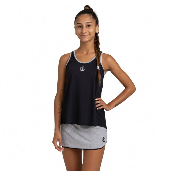 Camiseta Pádel Black Crown Corfú Mujer - Imagen 4