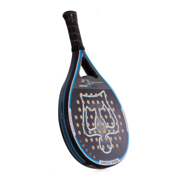 Pala Pádel Black Crown Piton 12 Silver - Imagen 8