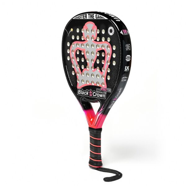 Pala Pádel Black Crown Piton Attack Plus - Imagen 2