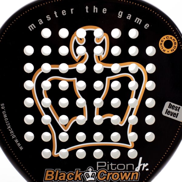 Pala Pádel Black Crown Piton Jr - Imagen 5