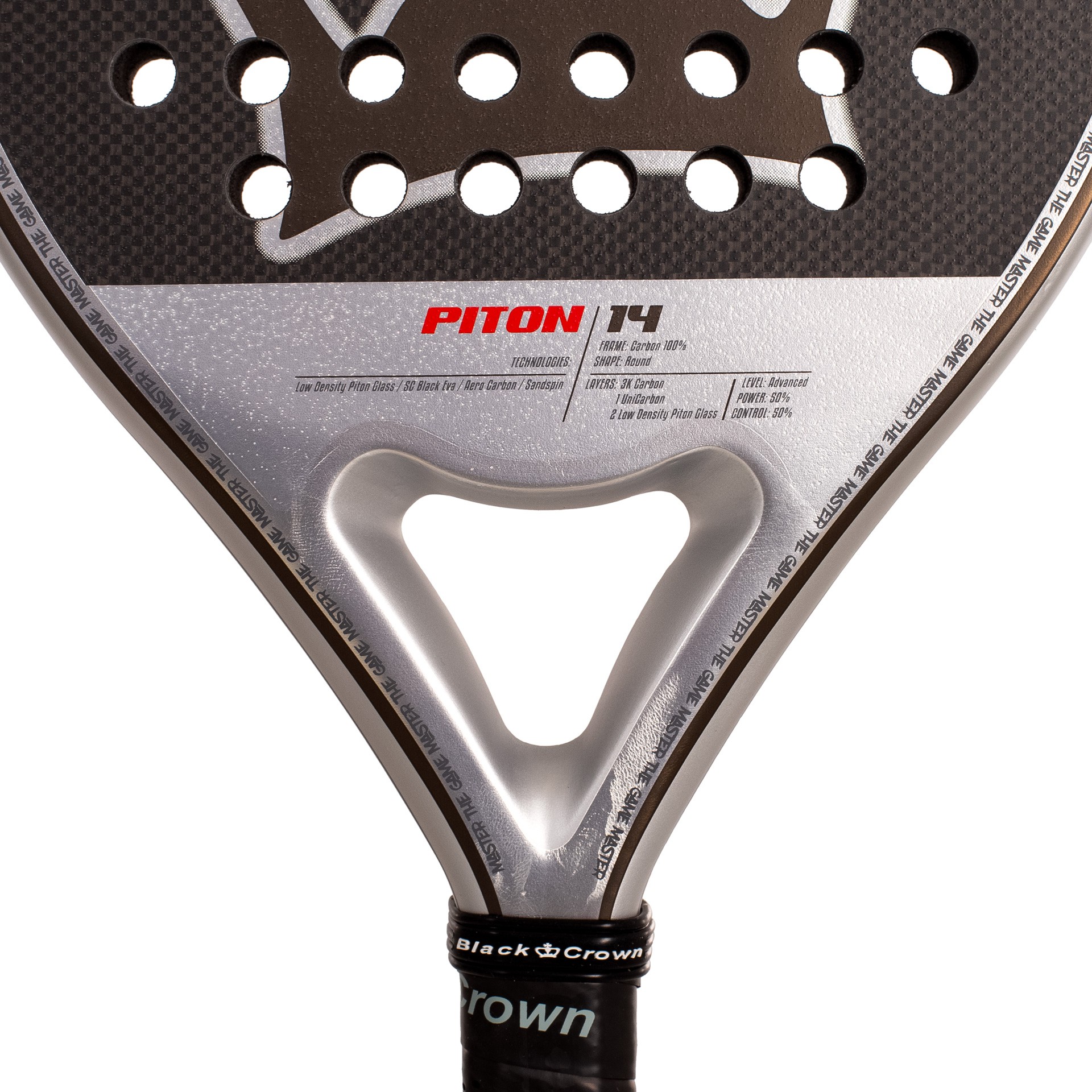 Pala Pádel Black Crown Piton 14 - Imagen 6