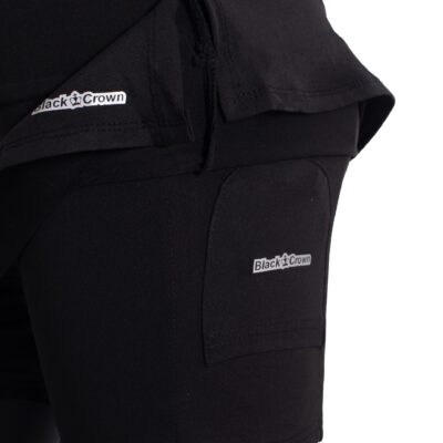 falda black crown maya negro