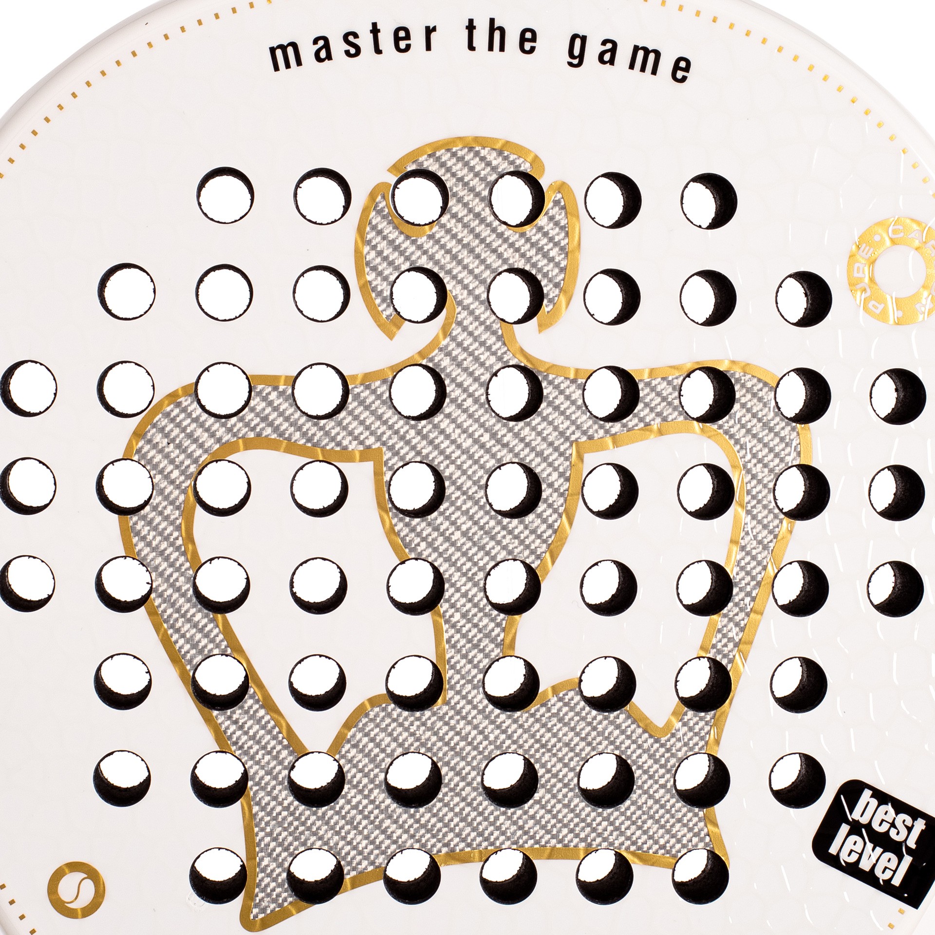 Pala De Pádel Black Crown Piton White Soft - Imagen 7