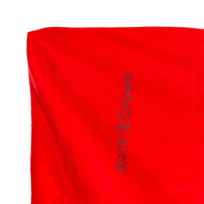 toalla sweet black crown rojo 7