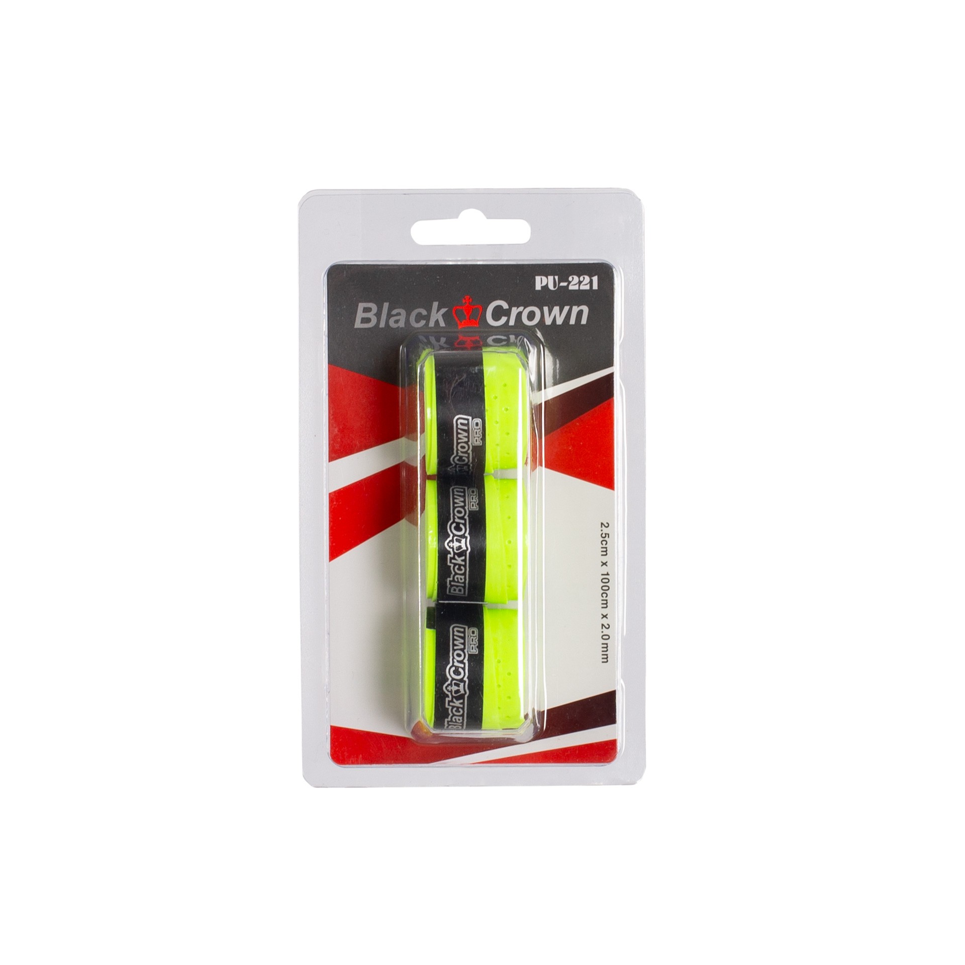 Blister 3 Overgrips Black Crown Perforados - Imagen 6