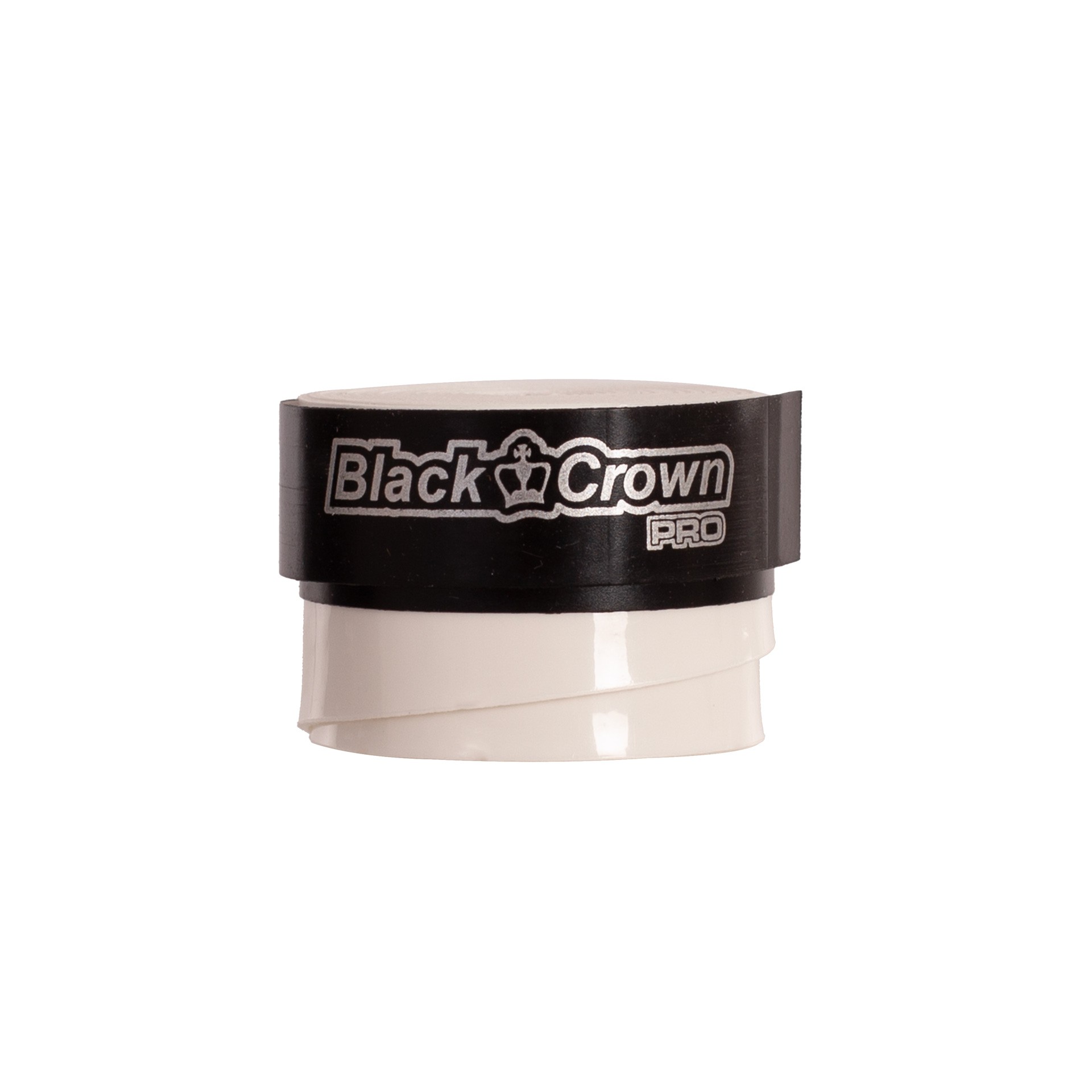 Caja 100 Overgrips Black Crown Lisos Blancos - Imagen 2