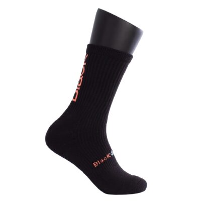 calcetines black crown pro altos negro coral