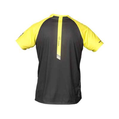 camiseta black crown ashica gris amarillo 1