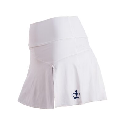 falda black crown creta blanco