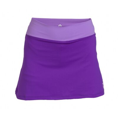 falda black crown kos morado malva