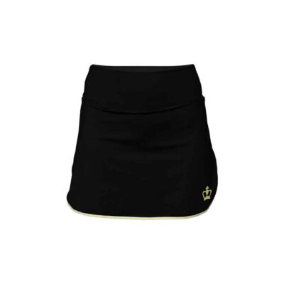 falda de pádel black crown monopoli negro 1