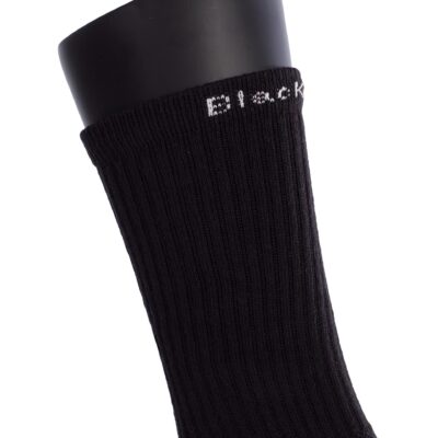 pack calcetines altos black crown negro 4