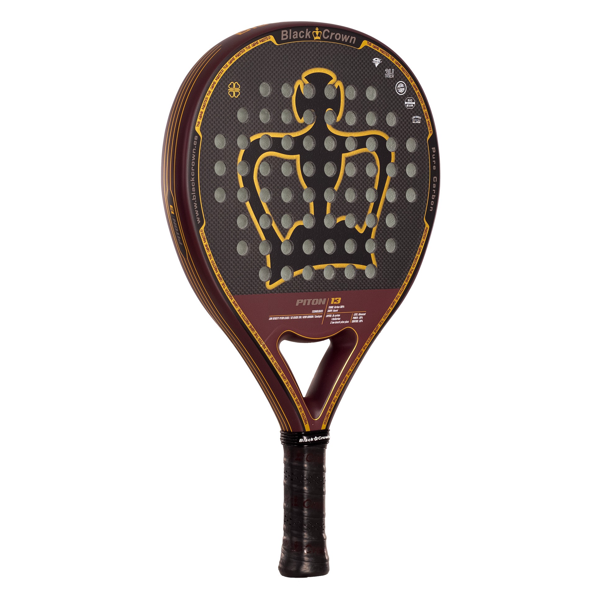 Pala De Pádel Black Crown Piton 13 - Imagen 2