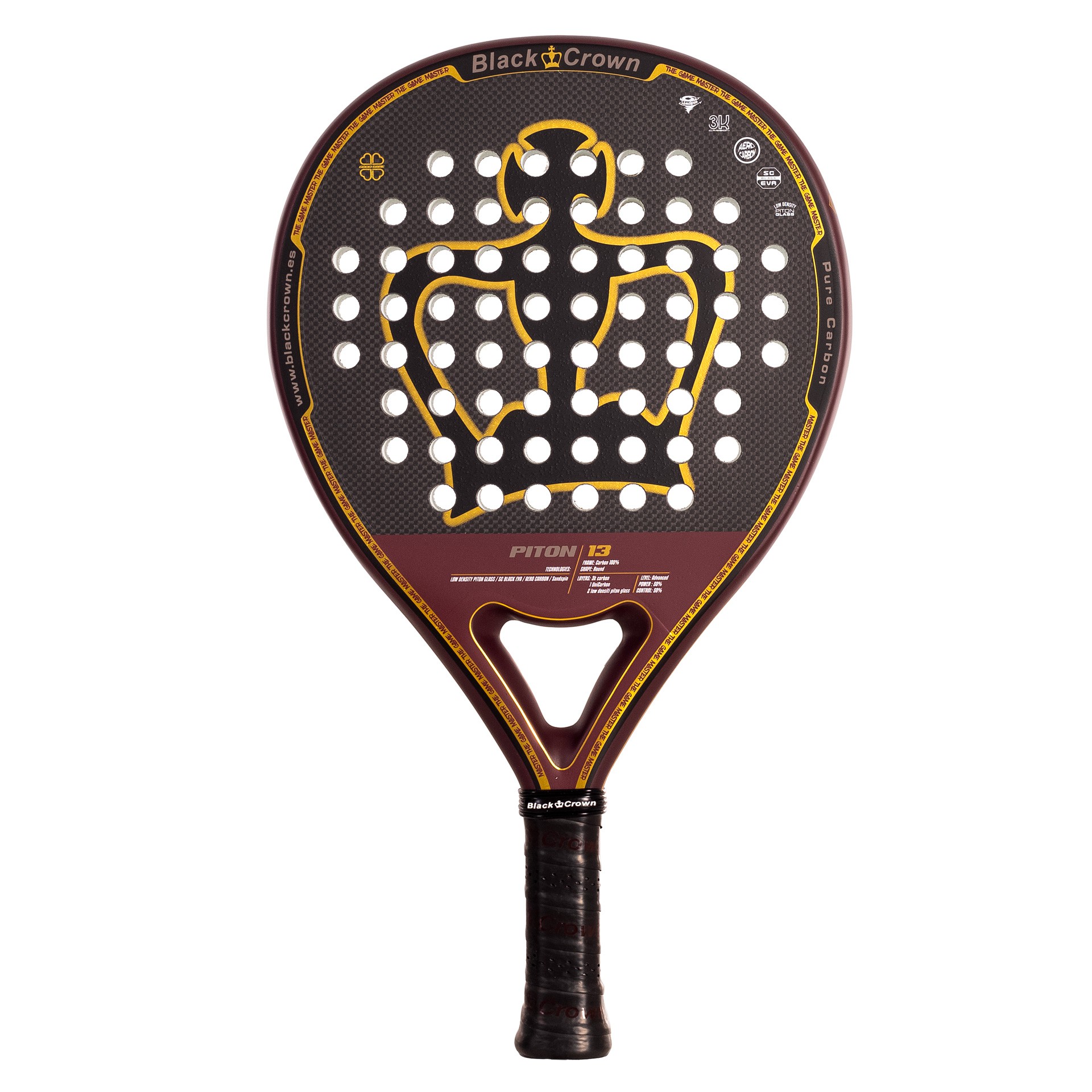 Pala De Pádel Black Crown Piton 13 - Imagen 3