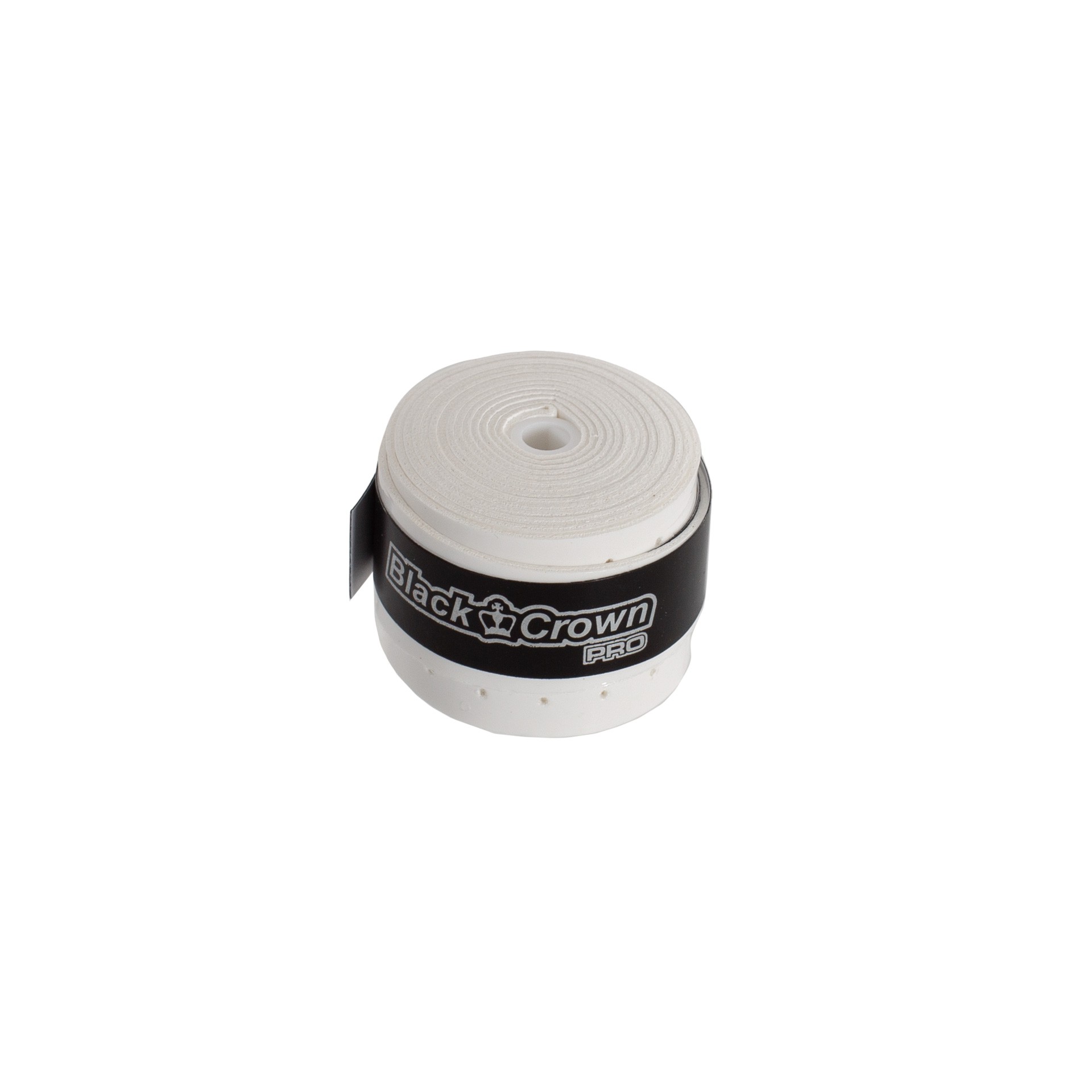 Tarro 60 Overgrips Black Crown Perforados Blancos - Imagen 2