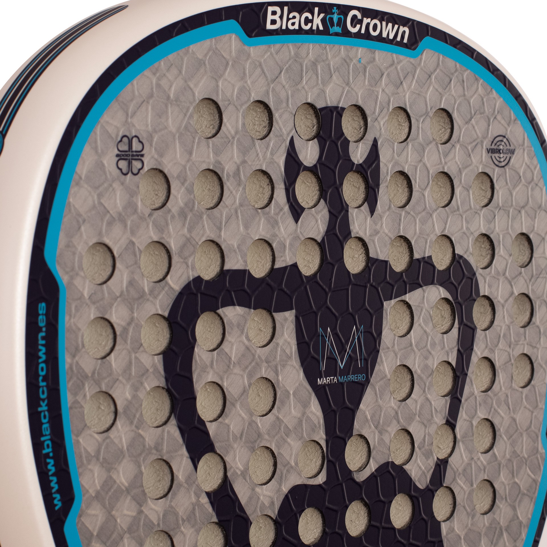 Pala Pádel Black Crown Hurricane Comfort 4.0 - Imagen 4