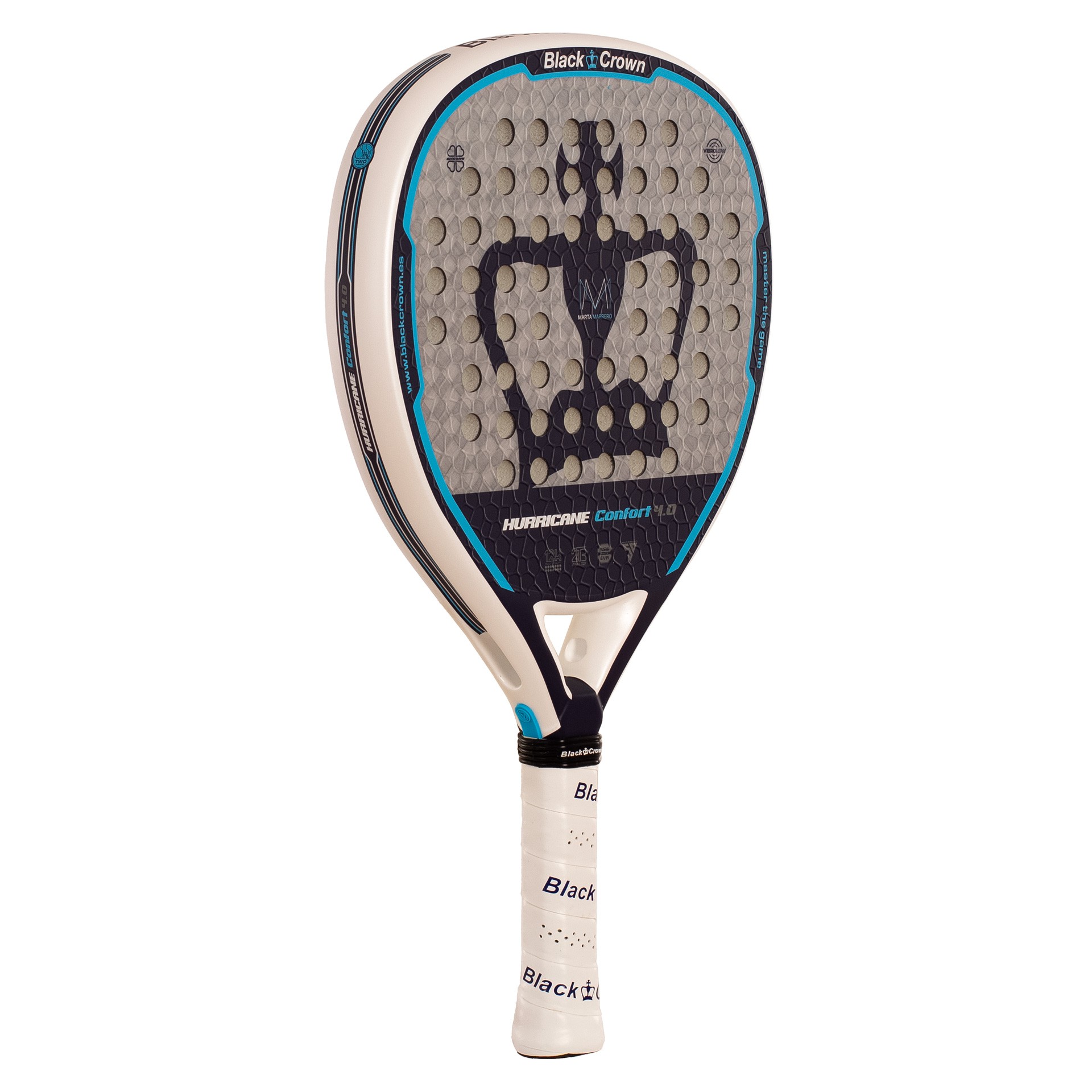 Pala Pádel Black Crown Hurricane Comfort 4.0 - Imagen 5