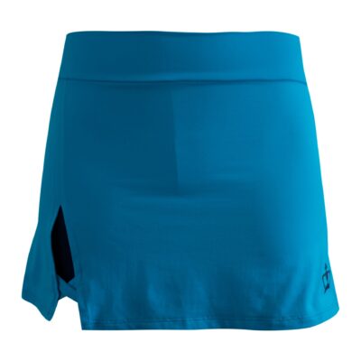 falda black crown rosas azul turquesa