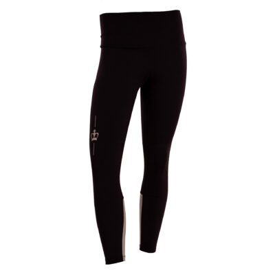 legging black crown los negro gris