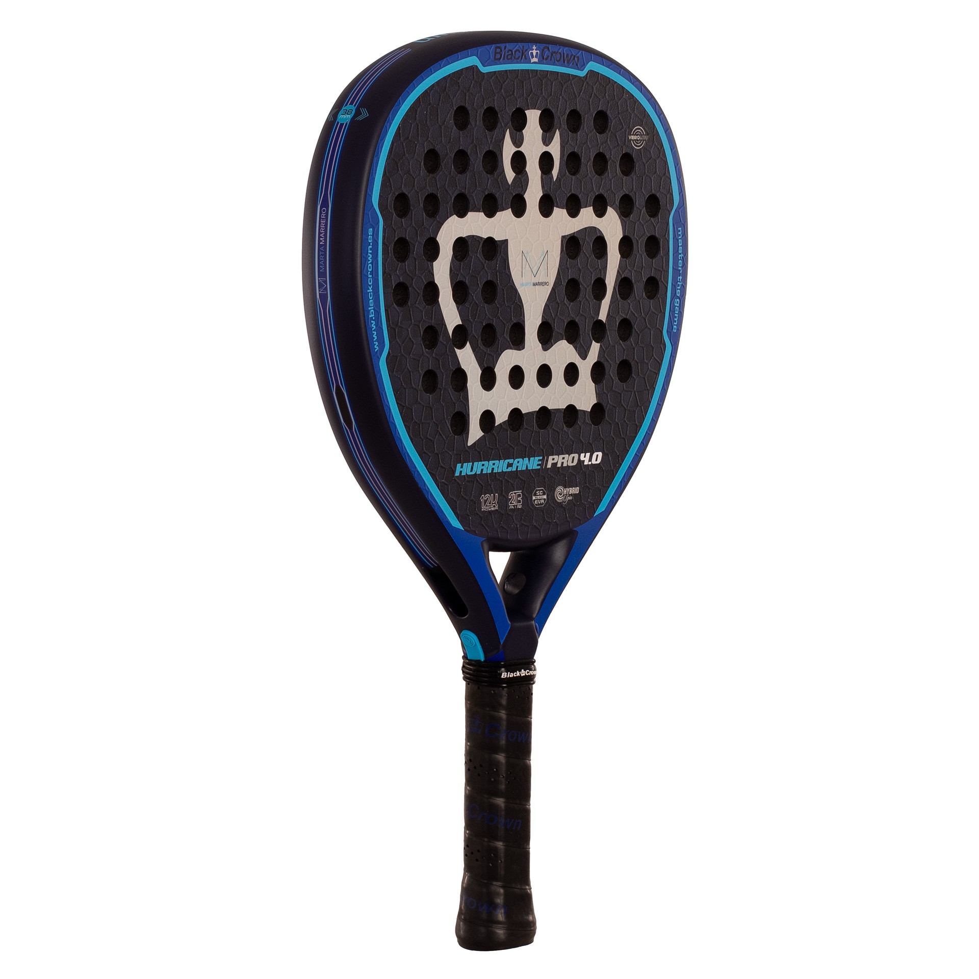 Pala De Pádel Black Crown Hurricane Pro 4.0 - Imagen 3